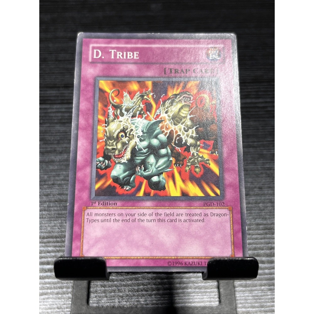 D. Tribe PGD-102 Yu-Gi-Oh! 1st‎ Edition Common – Moderately Played